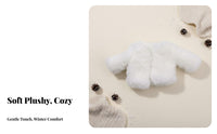 20cm Doll Cardigan Winter Design Doll Outerwear wear Front Design 8 Inch Soft Toy Outfit for BJD Owners