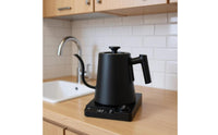 Electric Gooseneck Kettle Exact Temperature Control Gooseneck Electric Kettle Appliance Built-in Timer Stainless Steel