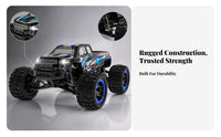 1/16 RC Pickup Crawler Knobby Tires Wireless-Controlled off-Road Truck 4x4 off-Road RC Truck Independent Shock Absorption System