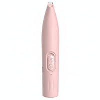 Low Noise Design Pet Paw Trimmer with Light Safe Rounded Blade Dog Paw Shaver Single-Button Operation Pet Hair Trimmer Interchangeable Heads