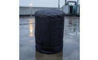 Cylindrical Covering Cover Sewn Construction Black Equipment Cover Heavy-Duty Gear Protection