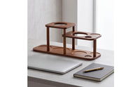 Coffee Machine Storage Stand Multi-Level Coffee Machine Stand Wooden for Baristas, Kitchen Countertop, Cafe