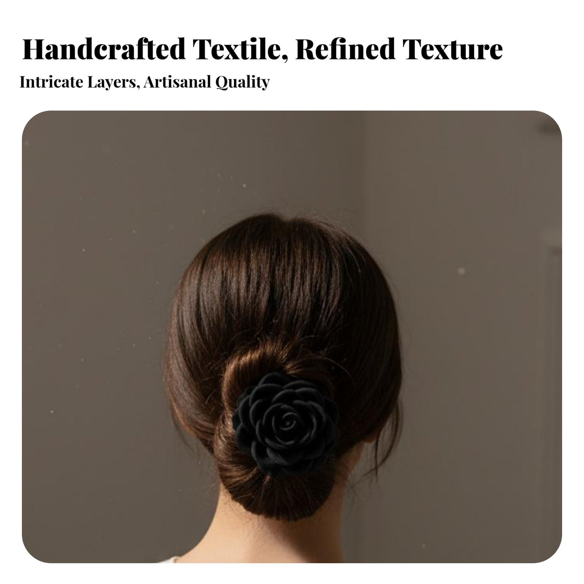 Rose Flower Hair Claw French Design Rose Hair Barrette Elegant Design Large Flower Jaw Clip for Women, Young Adults, Daily Wear, Weddings, Photoshoots