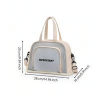 Travel Toiletry Bag Structured Toiletry Bag with Shoulder Strap Water-Resistant Zippered for Travelers, Swimming