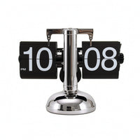 Retro Flip Clock Vintage Flip Clock Analog Large Numbers for Desk, Office