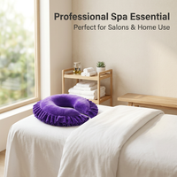 Beauty Salon Face Pillow, Massage Face Cushion, Relaxation, Memory Foam Face Pillow for Therapists, Spa Treatments Face Cushion