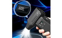 Handheld Turbo Fan Fast Charging Rechargeable Turbo Fan Cordless Air Duster LED Light Compact Blower Blower 20000 mAh