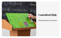 Portable Soccer Board Complete Set Attachable Soccer Coaching Board Great Gift for Coaches, Players, Training, Game Day