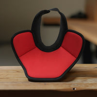 Hockey Neck Guard Pre-Curved Padded Neck Guard Reinforced Guarding Gear