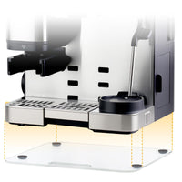 Coffee Machine Sliding Tray Clear Coffee Maker Slider Tray Transparent Countertop Appliance Slider for Homeowners, Compact Kitchens