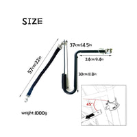 Handsfree Two-Wheeler & Pet Leash Shock Absorbing Cycle Dog Exerciser Easy Installation Pet Supply for Cyclists