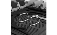 2 Pieces Lightweight Stainless Steel Trapezoid Buckle Marine Grade Diving Strap Buckle Long-Lasting Bag Hardware Heavy Duty for Divers