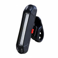 Multiple Flash Modes USB Rechargeable Bike Tail Light Easy to Install LED Cycle Tail Light Water Resistant USB Bike Taillight for Mountain Biking, Night Riding