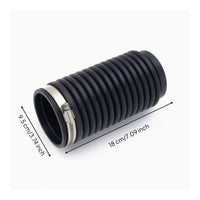 Marine Exhaust Rubber Tube with Clamp Corrugated Exhaust Bellow with Stainless Steel Clamp Flexible Marine Bellows Tube for Boat Owners