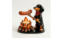 Tabletop Tea Light Stand Handcrafted Candle Holder with Animal Figure Handmade Decorative Candle Holder for Shelf, Mantel