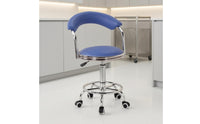Rolling Bar Stool Foot Footrest Swivel Bar Stool Thick Seat Cushion
