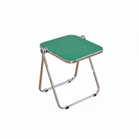 Foldable Design Transparent C-Shaped Table Minimalist aesthetic Household Furniture Lightweight Home Furnishing Space-Saving for Apartment Dwellers, Students, Homeowners, Living Room, Balcony, Beside the Sofa, Small Spaces