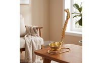 Antique-Inspired Horse Head Ladle Sculptural Ladle with Stand Sturdy Serving Spoon Heavy-Duty for Collectors, Dessert Corner