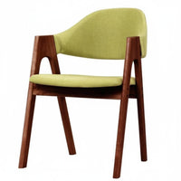 Triangular Frame Armchair Nordic Appearance Upholstered Armchair Minimalist Design Padded Comfort for Adults, Residents, Study