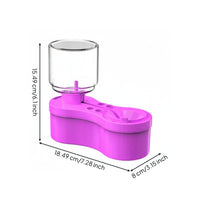 Easy Drain System Paint Brush Rinser Portable Brush Rinser with Holder Large Capacity Reservoir Paintbrush Cleaning Station Leak-Proof for Artists, Painters, Hobbyists, Home