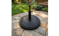 Water-Filled Umbrella Base Stable Patio Umbrella Base Adjustable Knob Outdoor Accessory for Beach
