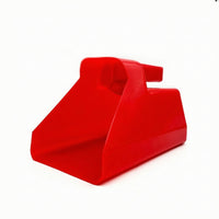 Wide-Mouth Plastic Feed Scoop Easy to Use Livestock Feed Scoop Lightweight Farm Tool Ergonomic for Chicken Coops