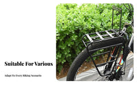 Mountain Bike Front Rack Long-Lasting Construction Front Bike Rack Easy to Install Side Protection Rails for Commuters
