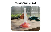 Round Shower Sprinkler Head Gentle Stream Garden Hose Sturdy Material Seedling Watering Nozzle for Gardeners, Irrigation, Greenhouse, Yard