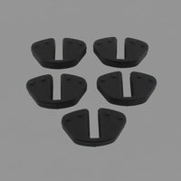5 Pieces Motorcycle Sprocket Carrier Buffer Shock Absorbing Rear Wheel Hub Damper Blocks Direct Replacement Rear Wheel Hub Damper