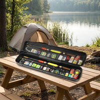 Rod Case, Fishing Rod Case, Waterproof, Hard Shell, PC Alloy, Fishing Gear Storage