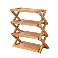 Dollhouse Shoe Rack Compact Miniature Rack Solid Color Furniture for Diorama Builders