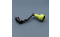 Ergonomic Grip Carbon Fiber Reel Handle Adds Leverage Rotating Reel Handle Easy Installation Angling Equipment for Anglers