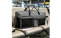 Tennis Racket Bag with Shoe Compartment Organized Water Bottle Bag Large-Capacity for Travel