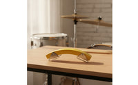 Rims Knock & Board Curved Wood Block with Mounting Plates Wooden Drum Accessory for Drummers, Percussionists, Recording Studio, Practice