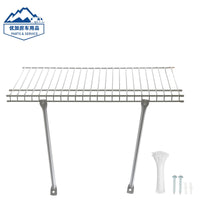 White Metal Shelf Bracket for RV and Industrial Use
