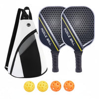 Pickleball Paddle Set Lightweight Pickleball Racket Kit Sports Equipment Guarded Paddle Border for Outdoor