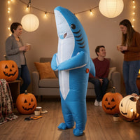Portable Inflatable Costume Blower Lightweight Costume Blower with Battery Box Compact Fan with Battery Box Easy to Use for Cosplayers, Halloween Parties