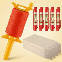 Bricklayer Line Kit High-Visibility Masonry Line Kit Knot-Resistant Tools for Masons, Builders, Bricklaying, Construction Sites, Gardens
