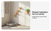 Sisal scrapeing Surface verticalMounted feline Playground Space-Saving Feline Activity hub Multi-Functional Pet Furniture personalizedizable Design for Small Homes, Apartment, Apartments, Living Room