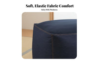Japanese aesthetic Bean Bag Chair Comfortable Floor pad Space-Saving Indoor Seating Soft and plush Texture for Adults, Students, video game enthusiasts
