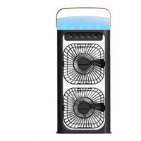 Adjustable Mist Water Cooling Fan Wide Angle Airflow Rechargeable Water Cooling Fan Quiet Operation for Bedroom