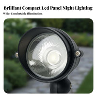 Outdoor Garden Lighting Unit Saving Garden Tree Uplight Aluminum Body LED Landscape Garden Lamp for Patio, Pathway