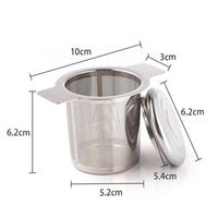 Tea Strainer with Tabs Stainless Steel Infuser Food-Grade for Home