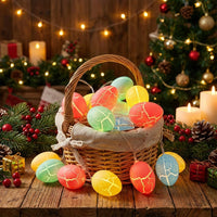 Eggs Cracked Eggs Fairy Lights Battery-Operated Holiday Decoration for Families, Party Planners, Indoor, Bedroom, Outdoor