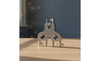 Three-Hole Platform Mount Metal Expansion Clamp Secure Drum Clamp Heavy-Duty for Stage