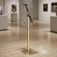 Adjustable Poster Display Stand Weighted Sign Board Holder Angled Freestanding Poster Stand Long-Lasting for Retailers, Stores, Lobbies