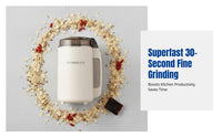 Superfine Mini Household Grain Grinder, Multi-Function, Stainless Steel, Fast Powder Output