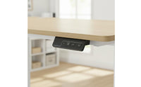 Compact Design Motorized Sit Stand Desk Ergonomic Electric Standing Desk Memory Presets Small Electric Lift Table
