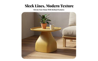 Modern Design Pedestal End Table Minimalist Design Household Furniture Versatile Use Nightstand Easy Assembly for Apartment Dwellers, Young Adults, Living Room, Balcony, Small Areas, Bedroom