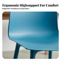 Nordic Nordic-inspired design Molded Yspine Chair Ergonomic spine supportrest Seating Furniture Thickened Construction Indoor & Outdoor Use for Event Planners, Restaurant Owners, Homeowners, Dining Room, Wedding, Kitchen, Special Events